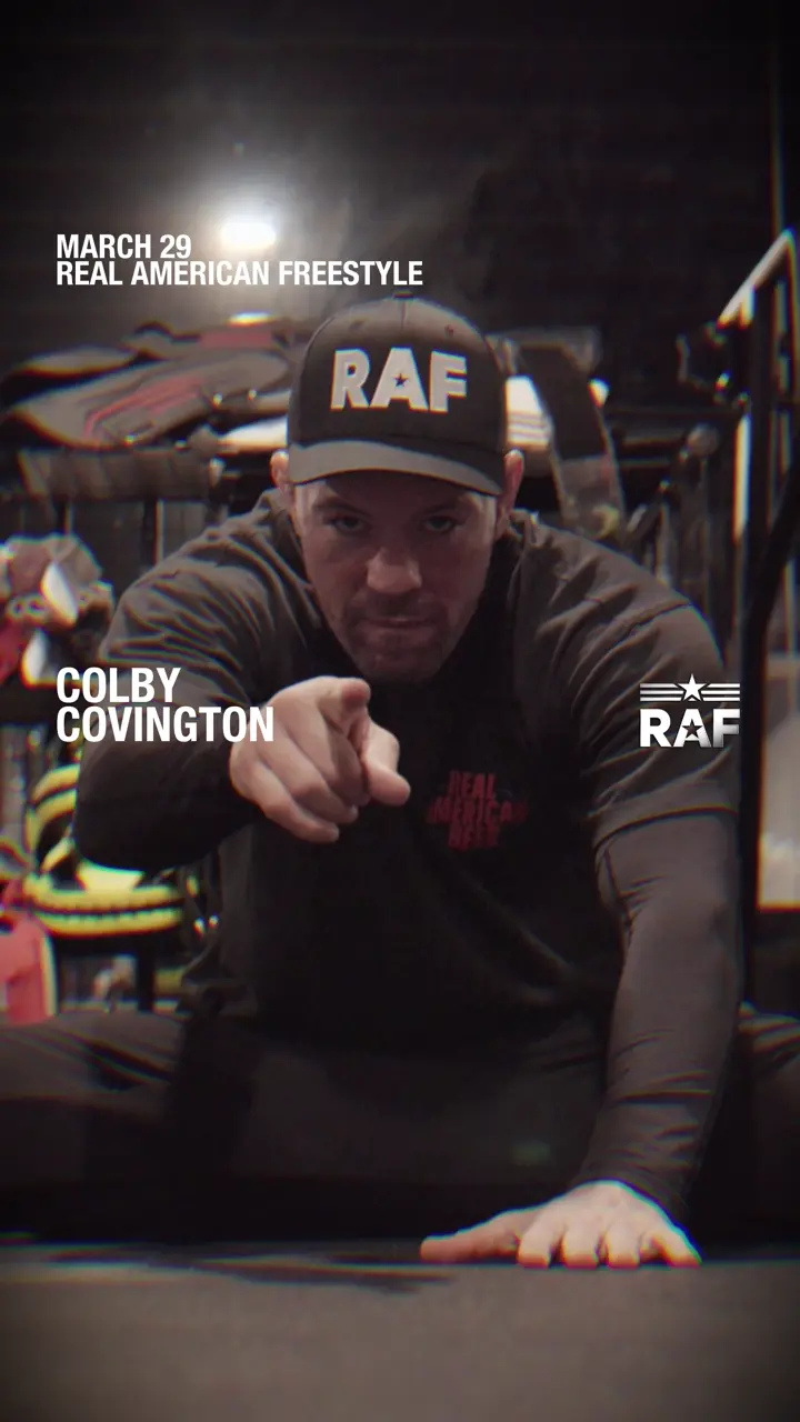 Colby Covington — Real American Freestyle teaser